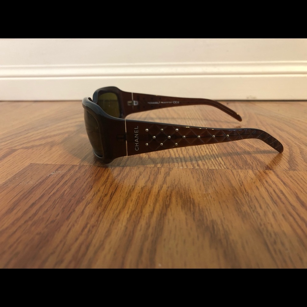 Brown Chanel Sunglasses